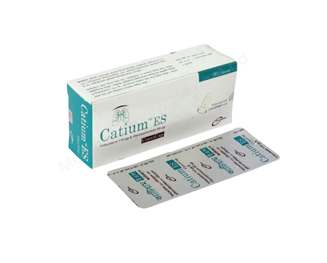 Catium Es- Родовое Indacaterol + Glycopyrronium- Incepta Pharma