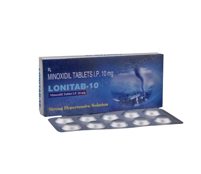 Lonitab- Generic Minoxidil- Intas Pharma