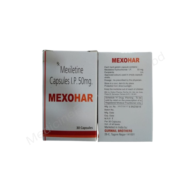 Mexohar- Generic Mexiletine- Cipla Pharma