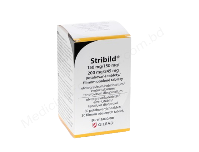 Stribild- Generic Elvitegravir + Cobicistat + Emtricitabine + Tenofovir disoproxil fumarate- GILEAD SCIENCES Pharma