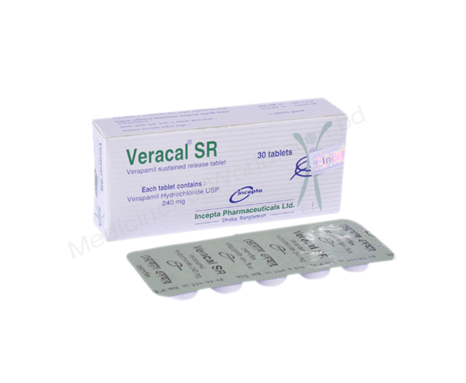 Veracal SR- Generic Verapamil- Incepta Pharma