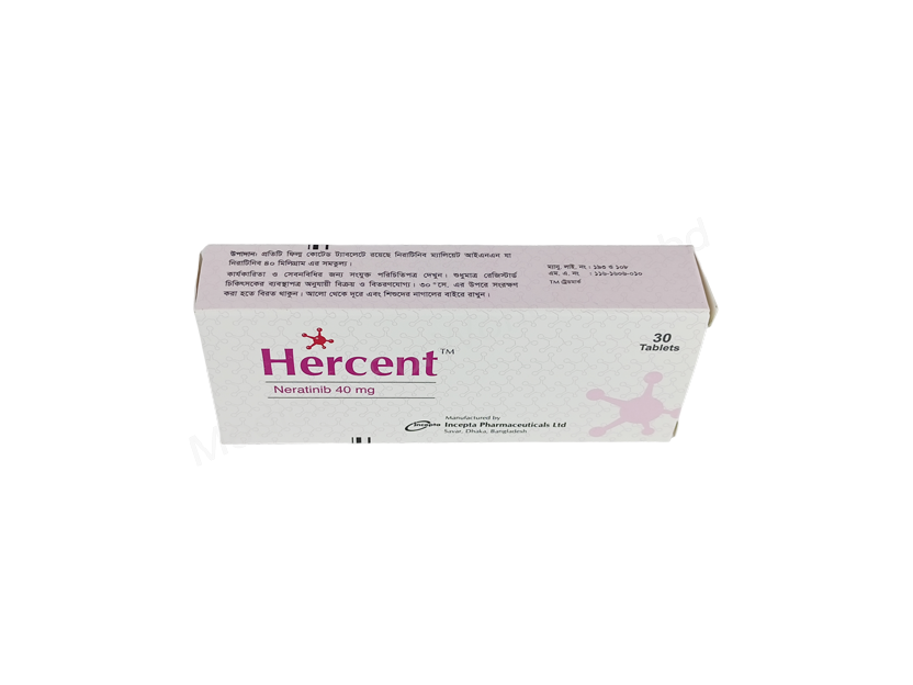 Hercent- 通用的 来那替尼- 孟家拉伊斯达制药