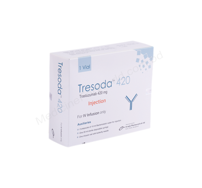 Tresoda- 通用的 TRASTUZUMAB- 孟家拉伊斯达制药
