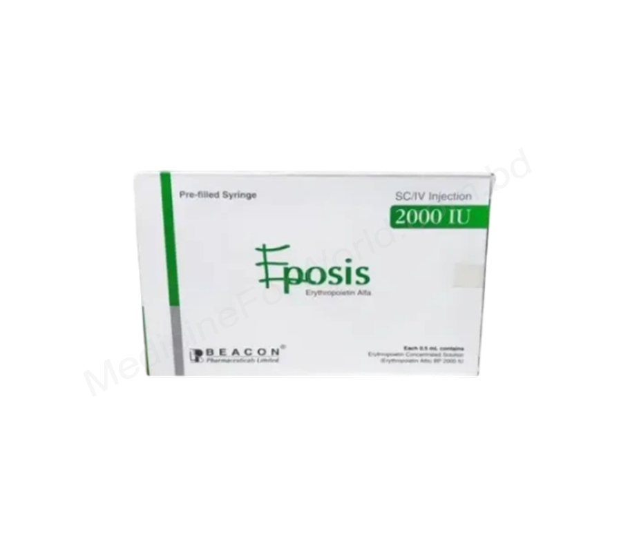 Eposis- Generic Erythropoietin Alfa- Beacon pharma