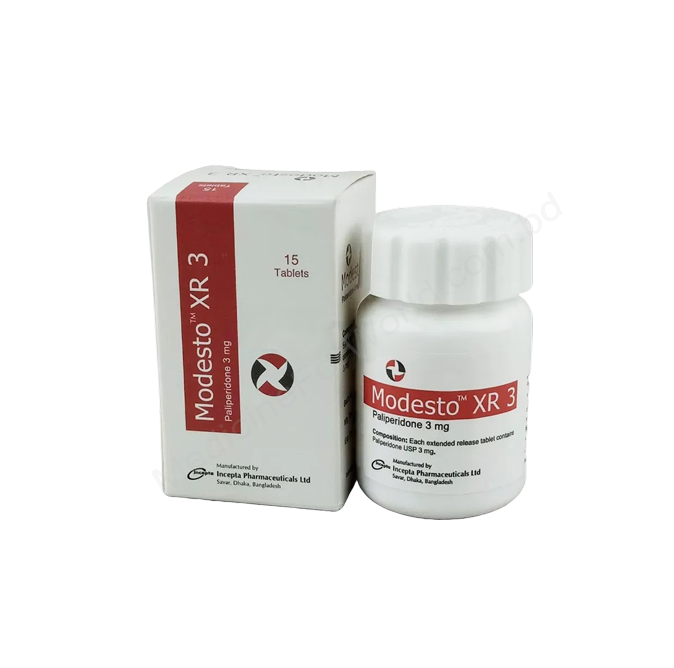 Modesto XR- Generic Paliperidone- Incepta Pharma