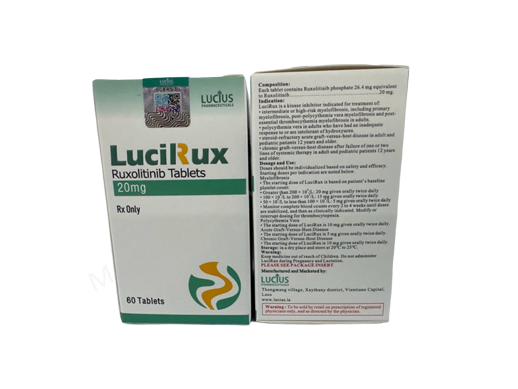 LuciRux- Generic Ruxolitinib- Lucius Pharma