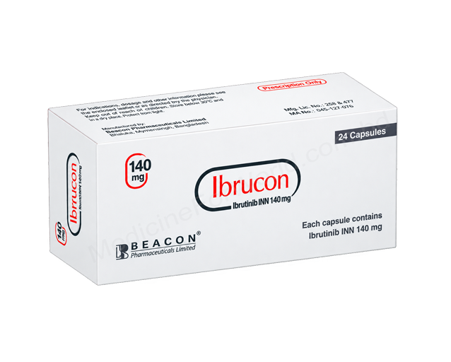 Ibrucon- Generic Ibrutinib- Beacon pharma