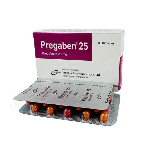 Pregaben- Generic Pregabalin- Incepta Pharma