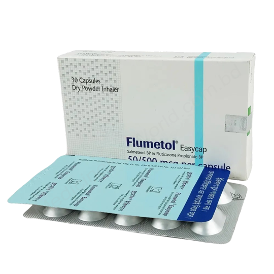 Flumetol- Generic Salmeterol + Fluticasone Propionate- Healthcare pharma