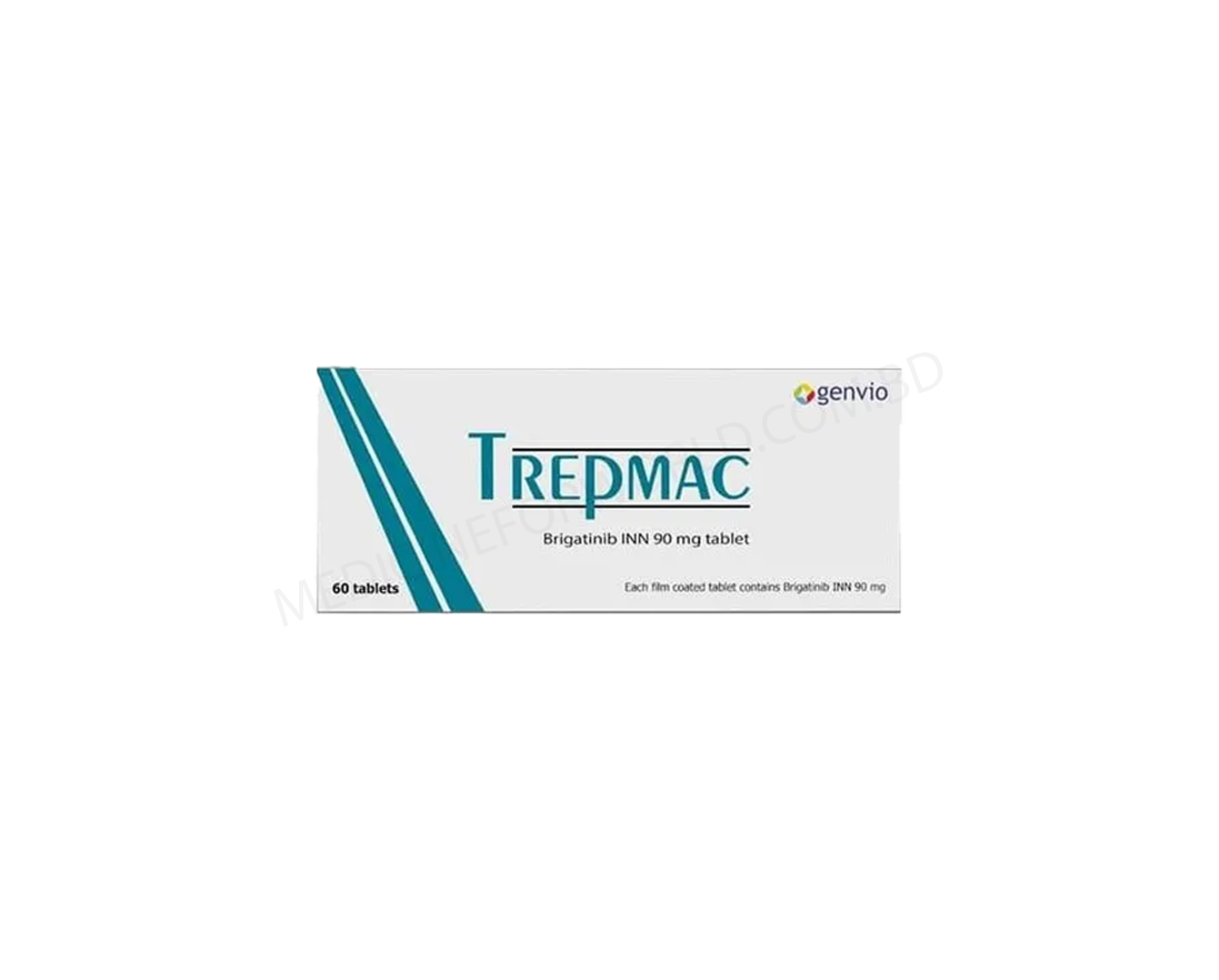 Трепмак- Родовое бригатиниб- Genvio Pharma