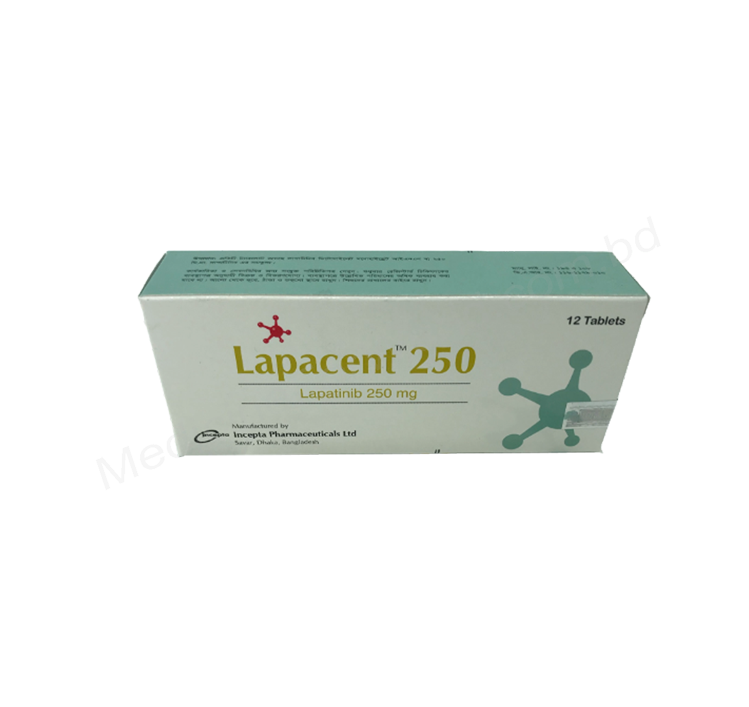 Lapacent- Generic Lapatinib- Incepta Pharma
