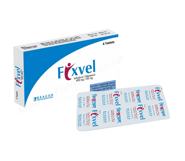 Fixvel- 通用的 索非布韦+維帕他韋- 孟加拉碧康制药