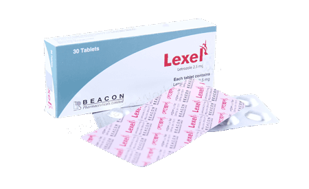 Lexel- Generic Letrozole- Beacon pharma