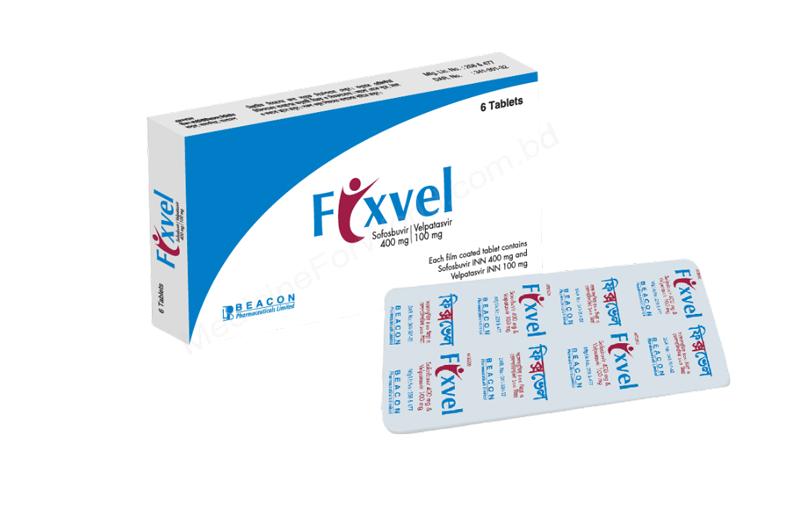 Софосвел/ Фиксвел- Родовое Софосбувир + велпатасвир- Beacon Pharma