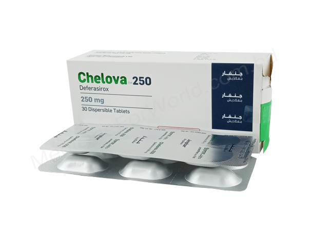 Chelova- Generic Deferasirox- Jenphar Pharma