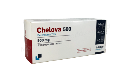 Chelova- Generic Deferasirox- Jenphar Pharma