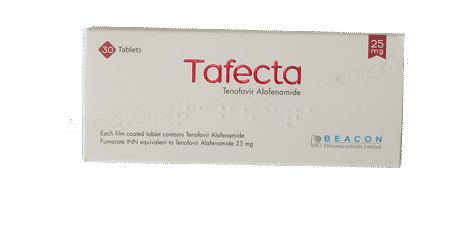 Tafecta/ Taf- 通用的 富马酸替诺福韦艾拉酚胺片- 孟加拉碧康制药