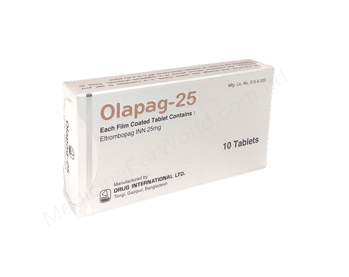 Olapag- Generic Eltrombopag- Drug International Pharma