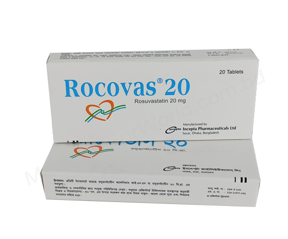 Rocovas- Generic Rosuvastatin- Incepta Pharma
