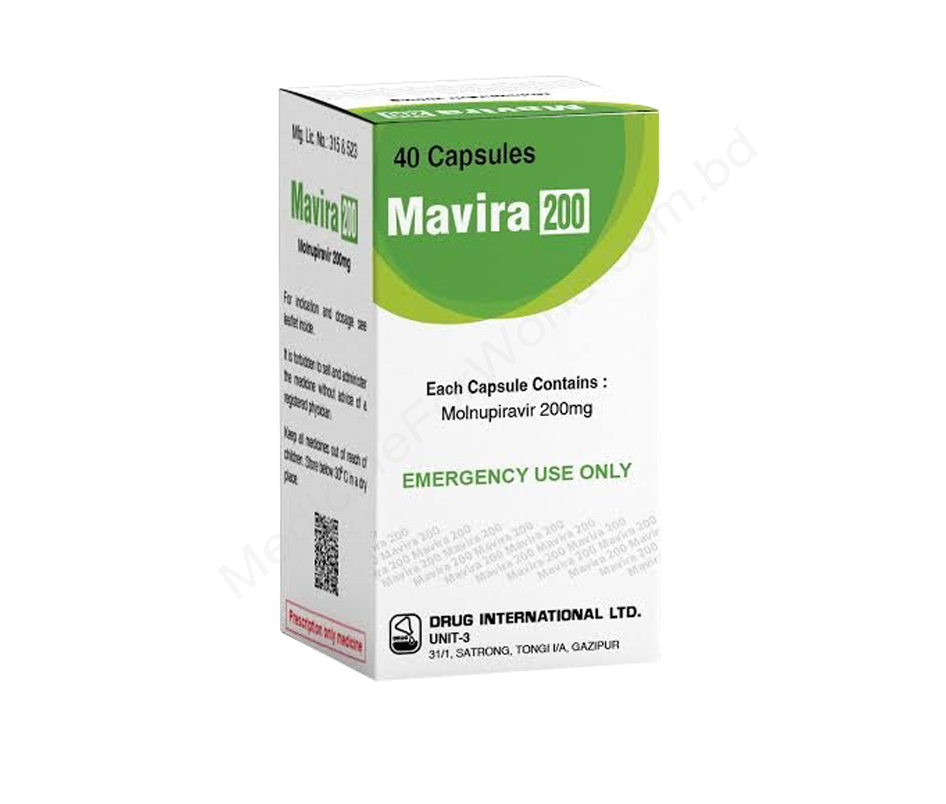 Mavira- Generic Molnupiravir- Drug International Pharma