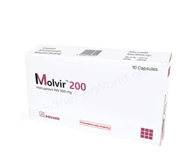 Molvir- Generic Molnupiravir- Square Pharma