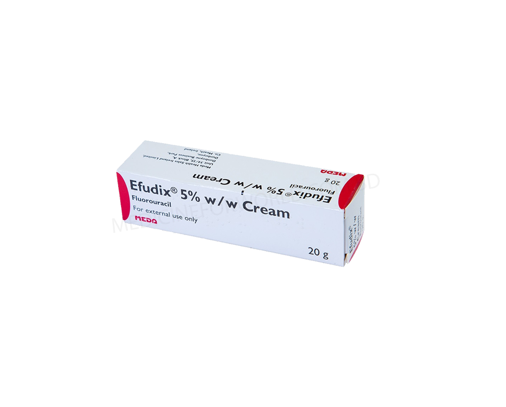 EFUDIX Cream- 通用的 Fluorouracil- MEDA Pharma