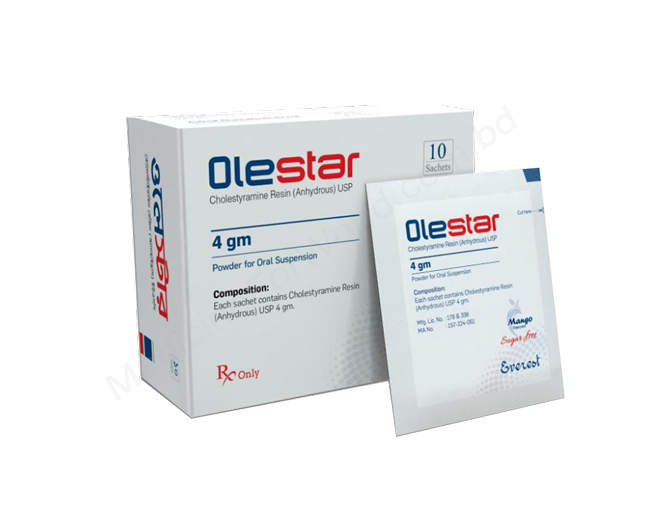 Olestar- Generic Cholestyramine Resin- Everest Pharma