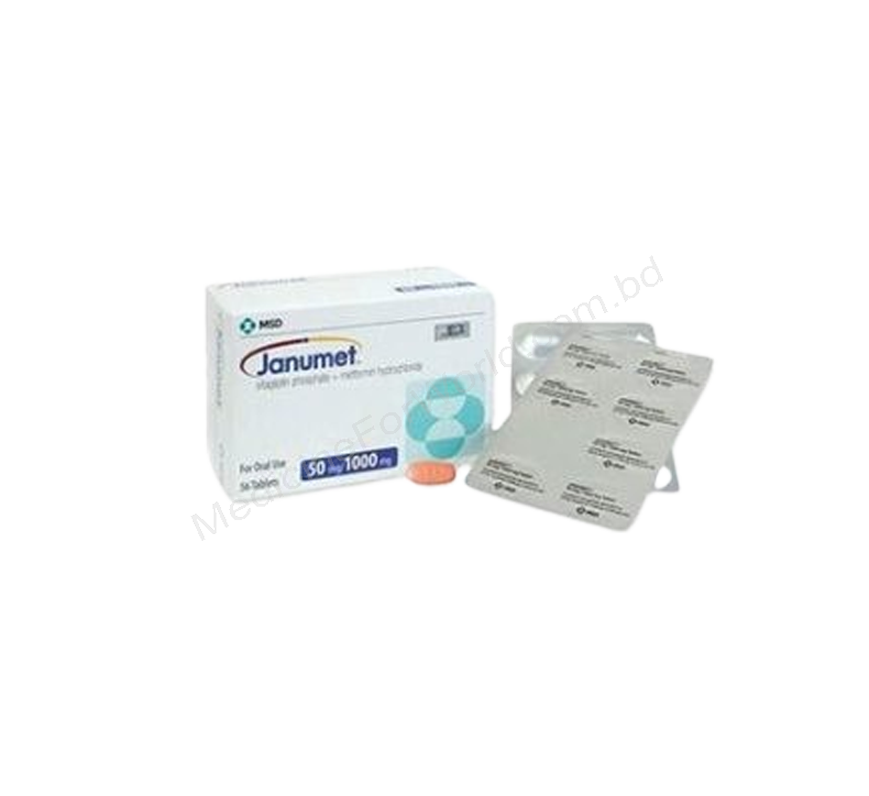 JANUMET- 通用的 SITAGLIPTIN + METFORMIN- MERCK SHARP & DOHME Pharma