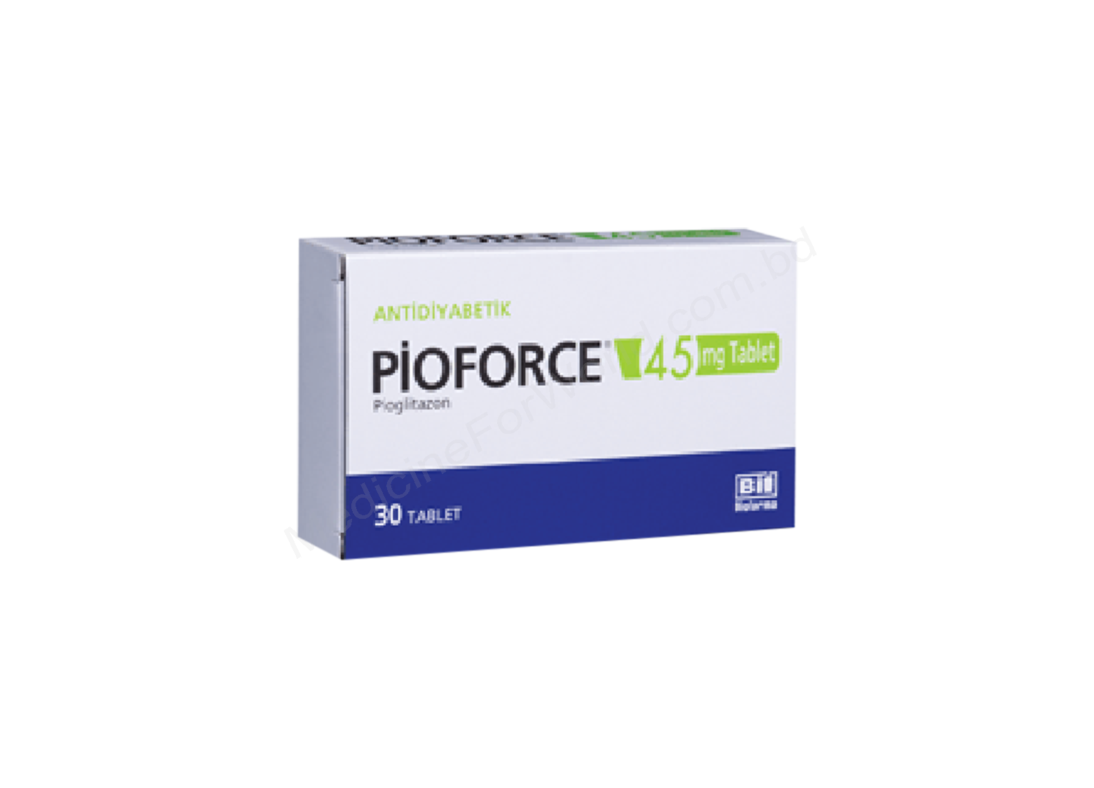 PIOFORCE- 通用的 吡格列酮- BIOFARMA Pharma