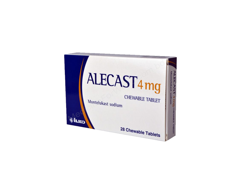 ALECAST- Generic MONTELUKAST- ILKO Pharma