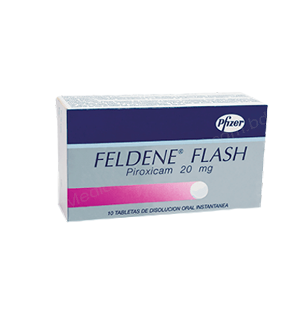 FELDEN FLASH- 通用的 PIROXICAM- Pfizer Pharma