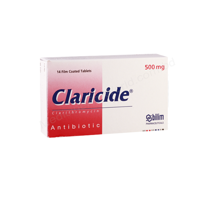 CLARICIDE- 通用的 CLARITHROMYCIN- BILIM Pharma