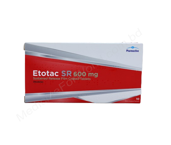 ETOTAC SR- Generic ETODOLAC- PHARMACTIVE Pharma
