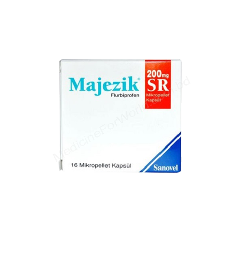 MAJEZIK SR- Родовое FLURBIPROFEN- Sanovel pharma