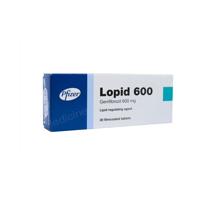 LOPID- Generic GEMFIBROZIL- Pfizer Pharma