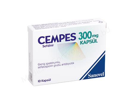 CEMPES- Generic CEFDINIR- Sanovel pharma