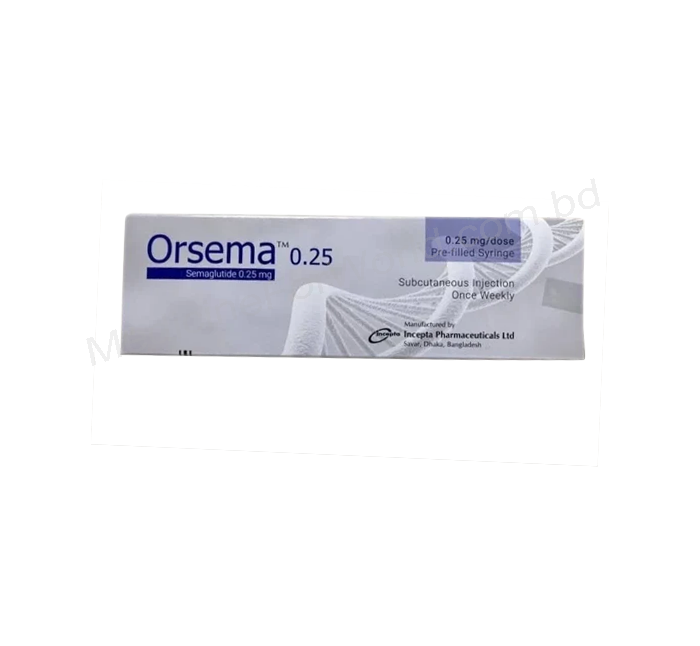 Orsema- Generic Semaglutide- Incepta Pharma