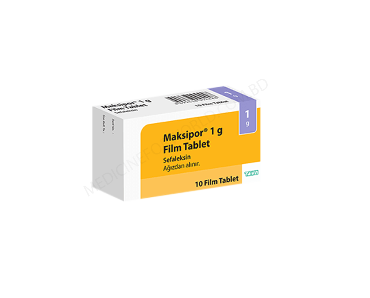 MAKSIPOR- Generic CEPHALEXIN- Teva Pharma
