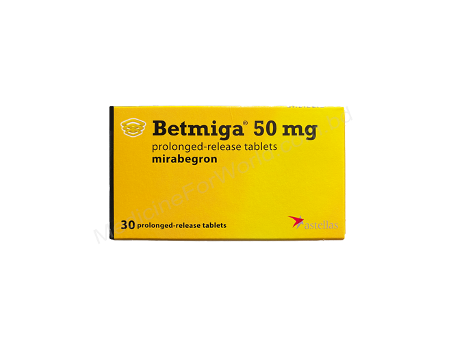 Betmiga- Generic Mirabegron- Astellas Pharma