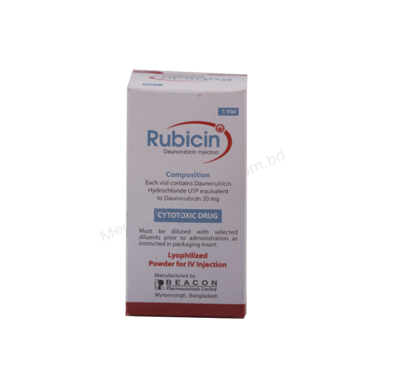 Rubicin- Generic Daunorubicin Hydrochloride- Beacon pharma