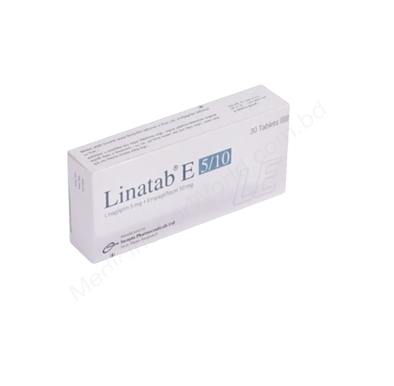 Linatab E- Generic Linagliptin + Empagliflozin- Incepta Pharma