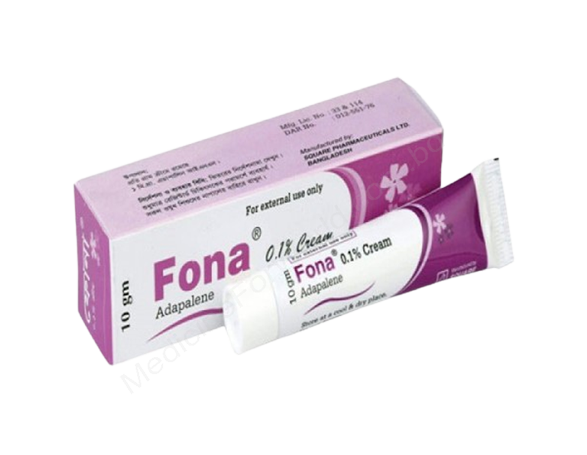 Fona cream- Generic Adapalene- Square Pharma